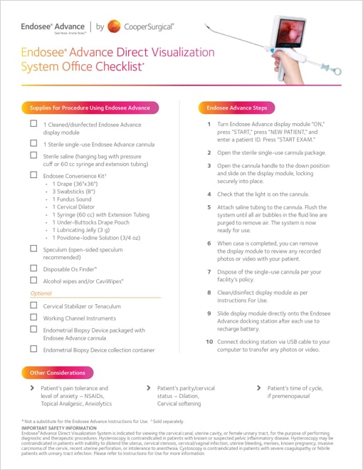 Office Checklist